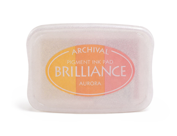 Tsukineko Brilliance Multi Color Stempelkissen Aurora 3 Farben