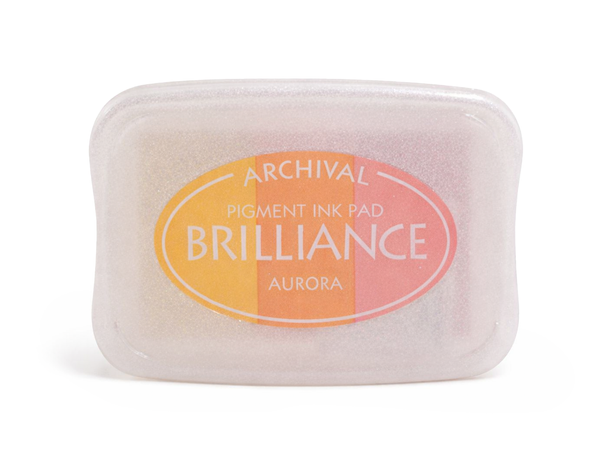 Tsukineko Brilliance Multi Color Stempelkissen Aurora 3 Farben