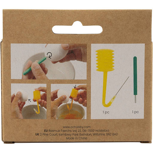 Ausblasgerät für Eier 1 Set
