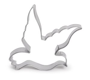Ausstecher Friedenstaube klein Edelstahl rostfrei 55x50mm