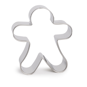 Ausstecher Lebkuchenmann Männchen klein Edelstahl rostfrei 6cm