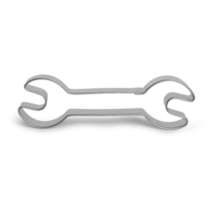 Ausstechform Schraubenschlüssel rostfrei Edelstahl 87x25mm