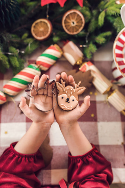 Ausstechformen Frohe Weihnachten Set 5-8,5 x 4,5-13 cm 6 Stück