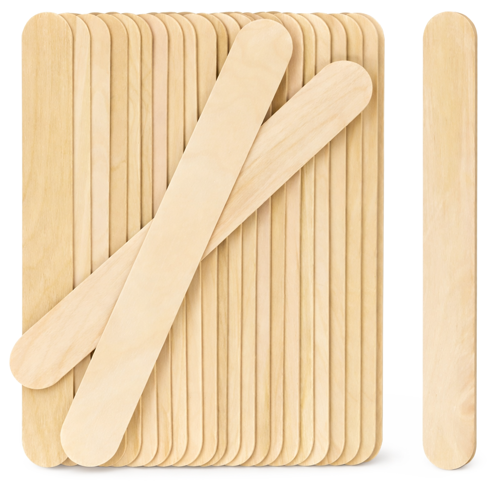 Bastelhölzer XL natur 20x2,5cm 50 Stück