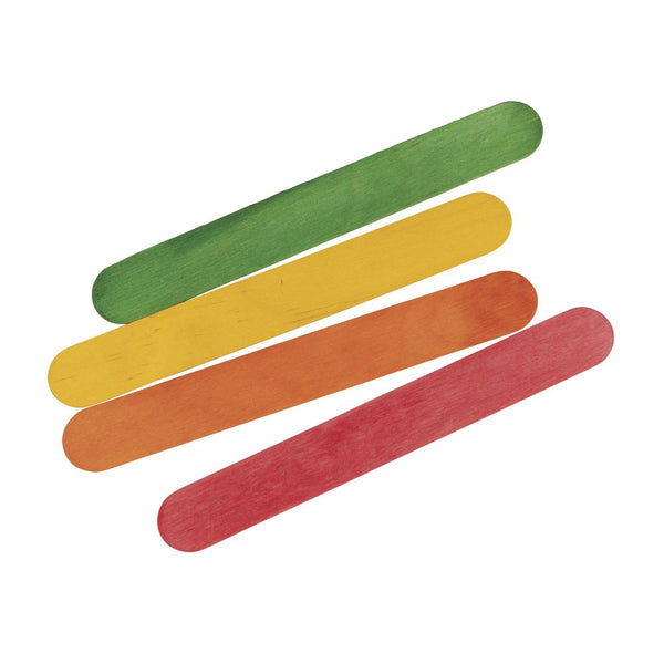Bastelhölzer bunt 150x20mm breit 36 Stk/Packung