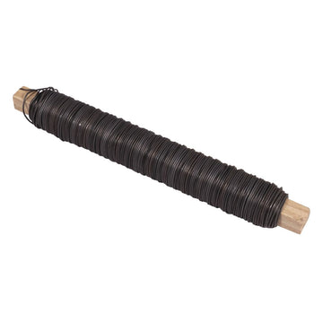 Blumendraht grau geglüht 0,5mm 100g/Holzwickel