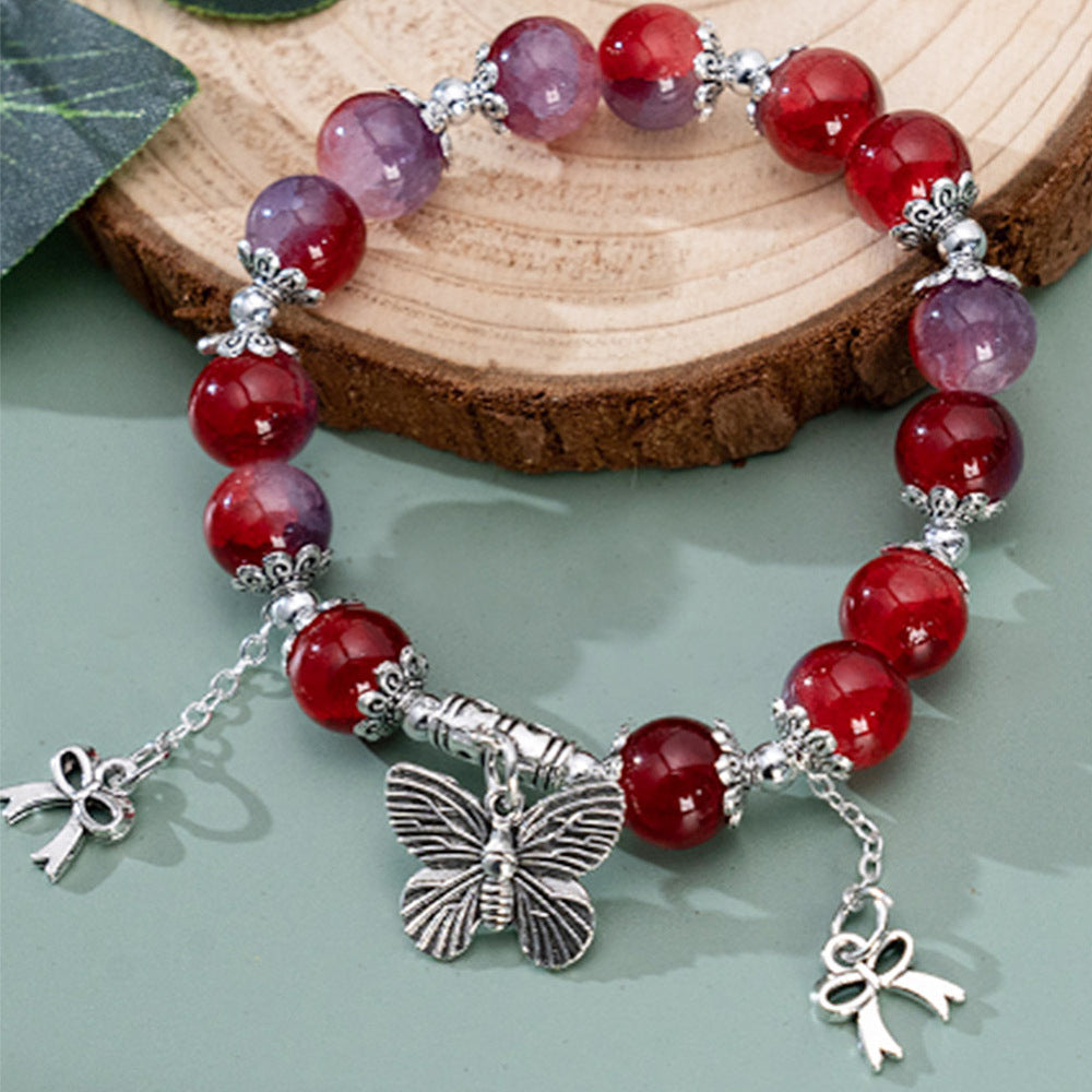 Blumenperlkappen -Set 12 Stile 240 Stück