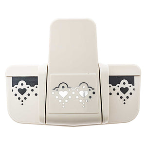 Bordüren Stanzer groß Herzen-Ornament 4x5cm