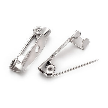 Broschennadel platin 15mm 50 Stück/Packung