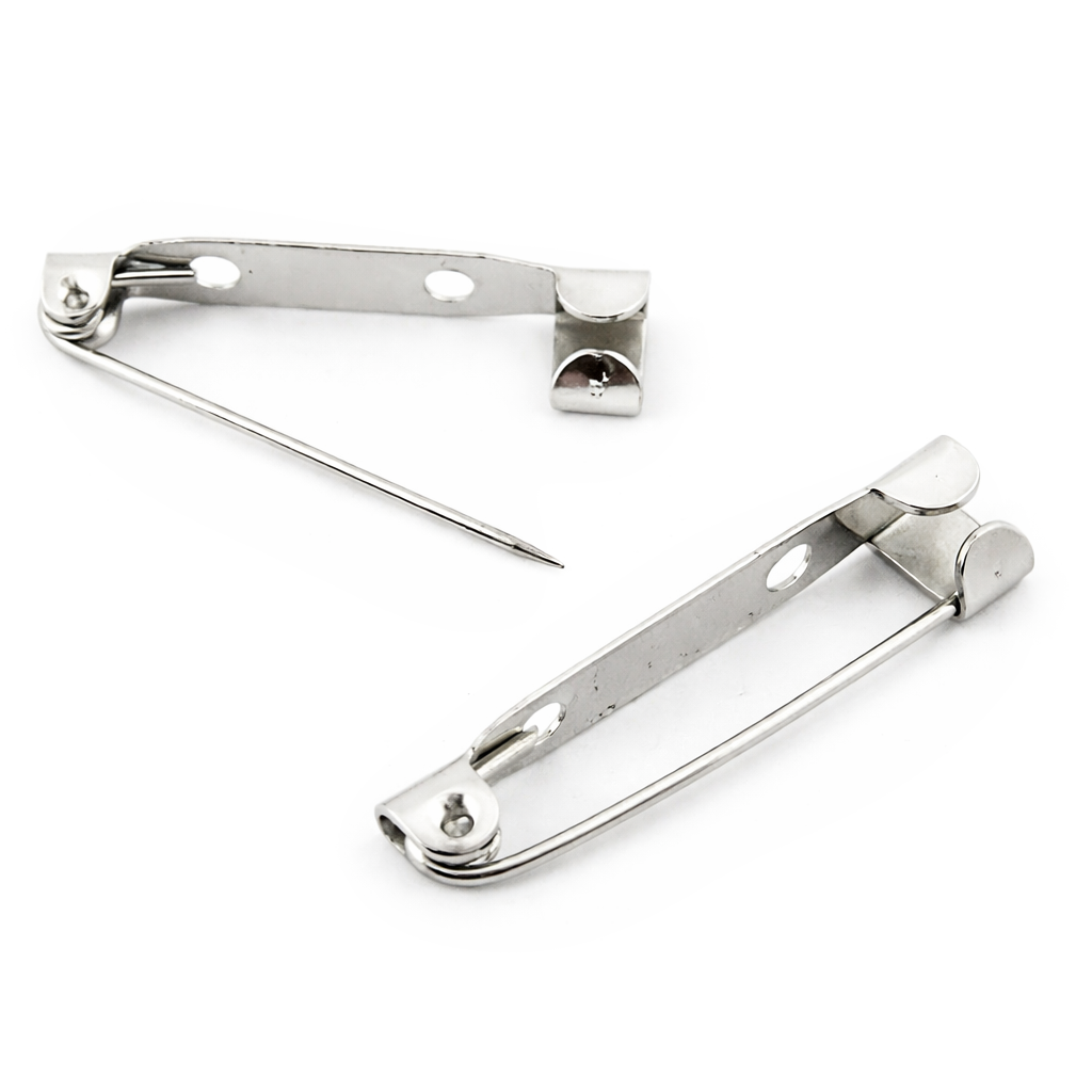 Broschennadel silbern 30mm