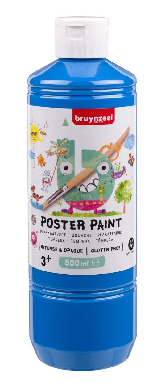 Bruynzeel Gouache Plakatfarbe 500ml