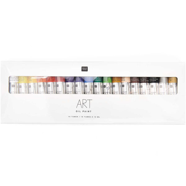 ART Ölfarben-Set 18 Tuben á 12ml