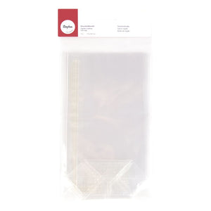 Geschenk-Bodenbeutel transparent unbedruckt 10 Stück - verschiedene Größen