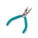 Chain Nose Schmuckzange Flachspitzzange aus Stahl poliert 12×7,8cm