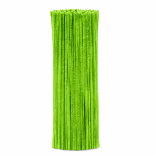 Chenille-Pfeifenputzer 6mm 30cm Großpackung 100 Stück