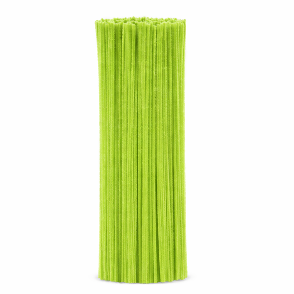 Chenille-Pfeifenputzer 6mm 30cm Großpackung 100 Stück