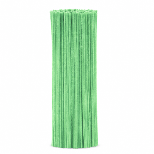 Chenille-Pfeifenputzer 6mm 30cm Großpackung 100 Stück