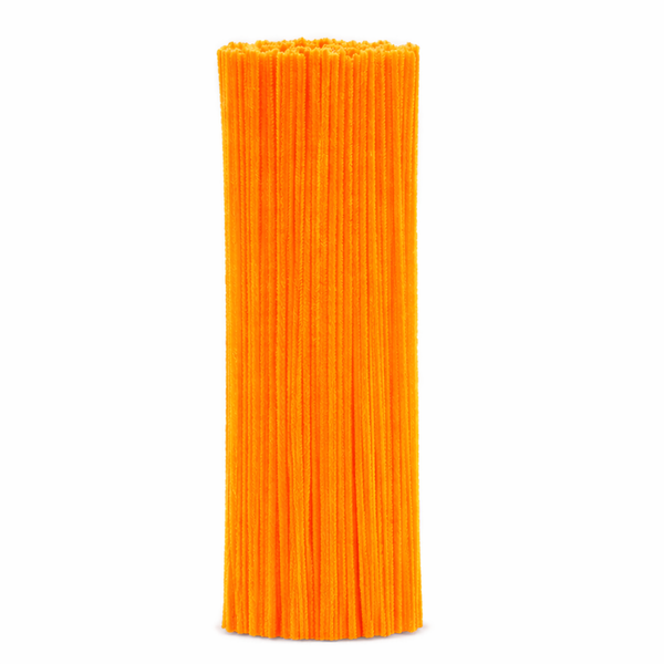 Chenille-Pfeifenputzer 6mm 30cm Großpackung 100 Stück