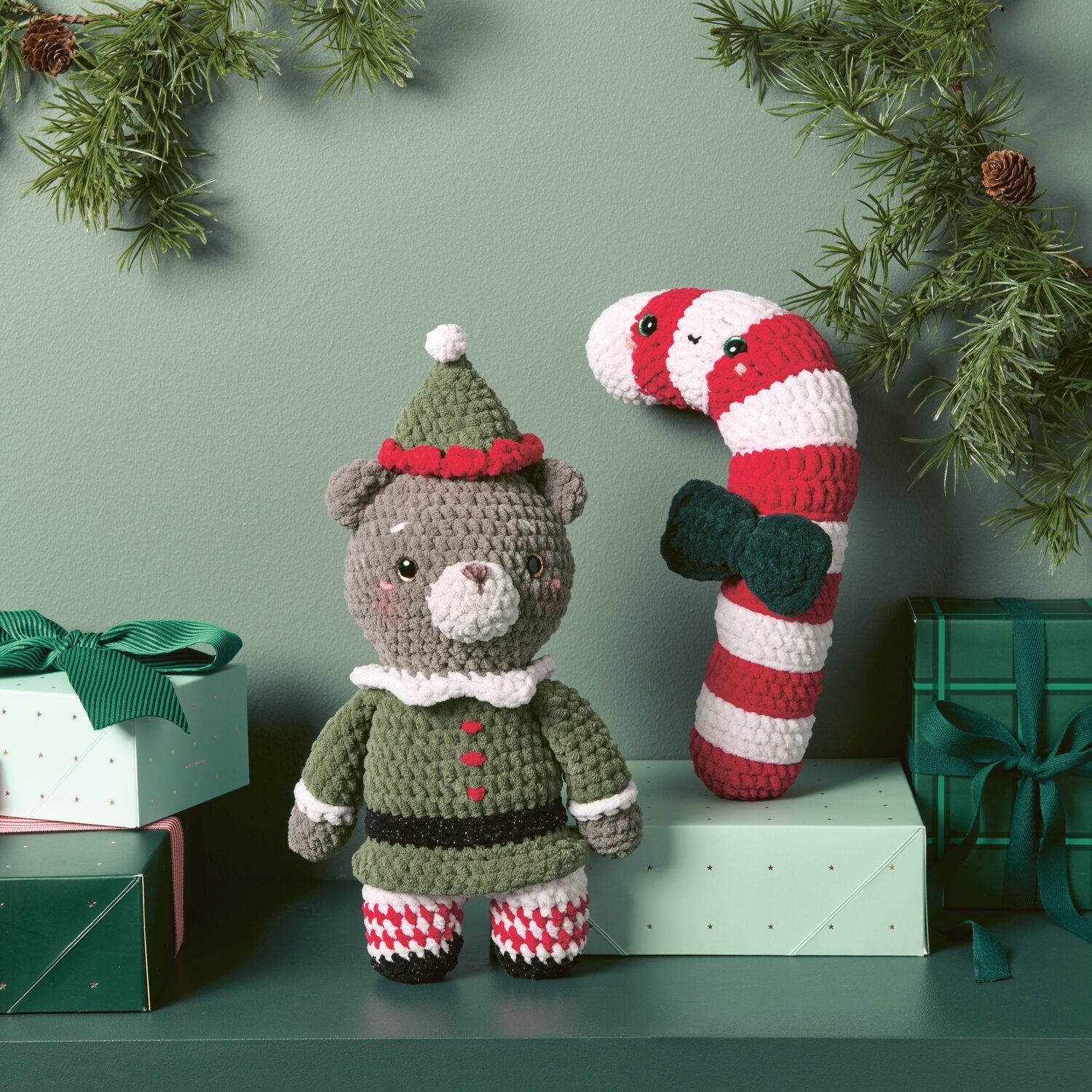 Chenillove Christmas Heft Häkelanleitungen 21x27cm 40 Seiten