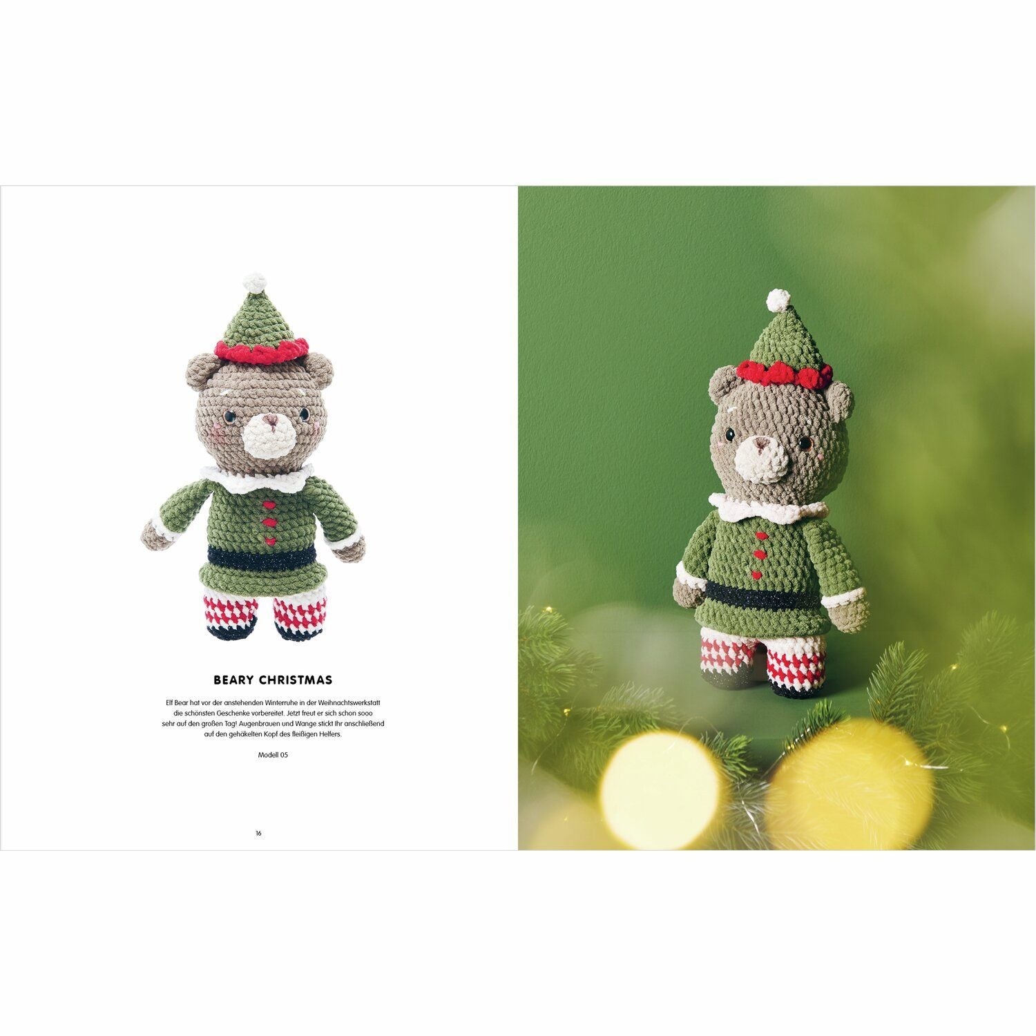 Chenillove Christmas Heft Häkelanleitungen 21x27cm 40 Seiten