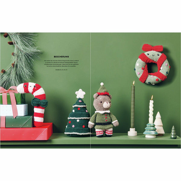 Chenillove Christmas Heft Häkelanleitungen 21x27cm 40 Seiten