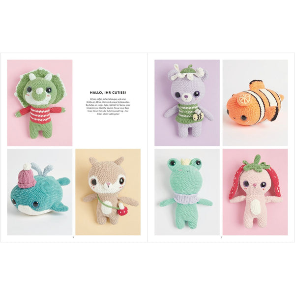 Chenillove Big Cuties Heft Häkelanleitungen 21x27cm 48 Seiten