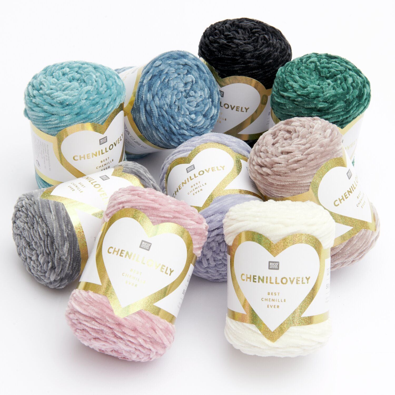 Creative Chenillovely DK Chenillegarn 50g 130m