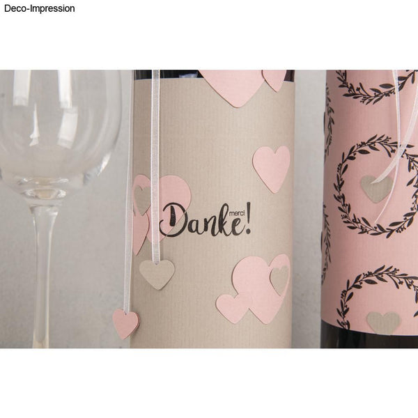 Silikonstempel - Viele Wünsche 22 Motive 97x205mm 1 Bogen