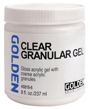 Golden Clear Granular Gel Acryl Gel dick körnig transparent 237ml
