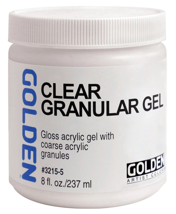 Golden Clear Granular Gel Acryl Gel dick körnig transparent 237ml