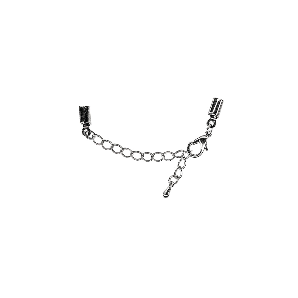 Collierverschluss zu Klemmen silber 2mm 1 Stück