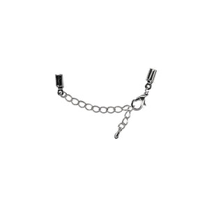 Collierverschluss zu Klemmen silber 2mm 1 Stück