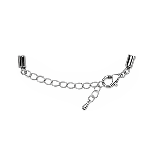 Collierverschluss zu Klemmen silber 2mm 1 Stück