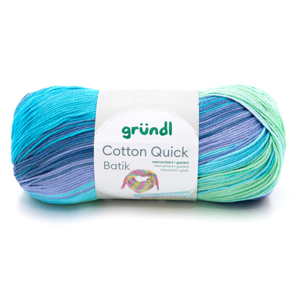 Cotton Quick Farbverlaufsgarn Batik 100% Baumwolle 100g / Knäuel