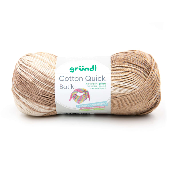 Cotton Quick Farbverlaufsgarn Batik 100% Baumwolle 100g / Knäuel