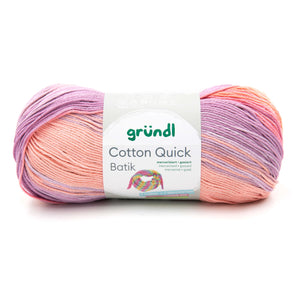 Cotton Quick Farbverlaufsgarn Batik 100% Baumwolle 100g / Knäuel