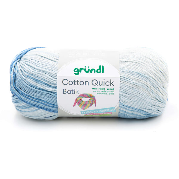 Cotton Quick Farbverlaufsgarn Batik 100% Baumwolle 100g / Knäuel