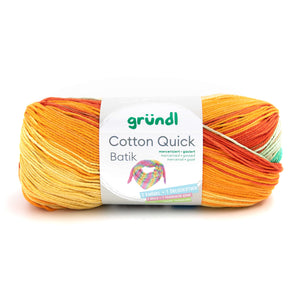 Cotton Quick Farbverlaufsgarn Batik 100% Baumwolle 100g / Knäuel