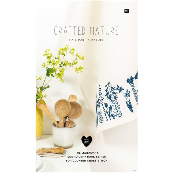 Crafted Nature Kreuzstich Buch No. 166 Rico Design