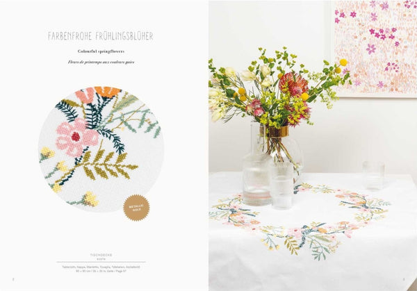 Crafted Nature Kreuzstich Buch No. 166 Rico Design
