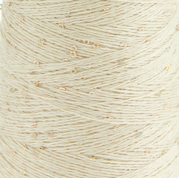 Creative Make It Blümchen Beilaufgarn mit Pailletten 25g 375m