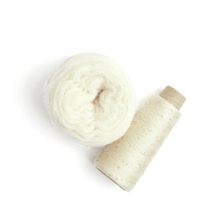 Creative Make It Blümchen Beilaufgarn mit Pailletten 25g 375m