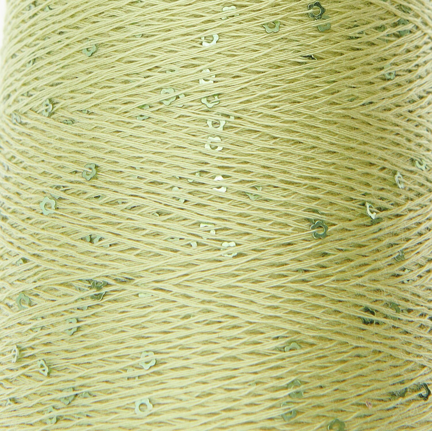 Creative Make It Blümchen Beilaufgarn mit Pailletten 25g 375m