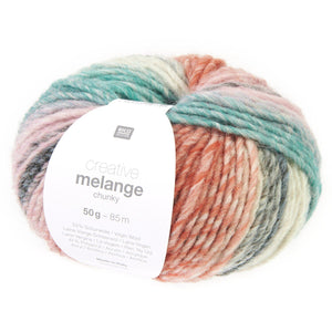 Rico Design Creative Melange chunky Wolle 50g 85m