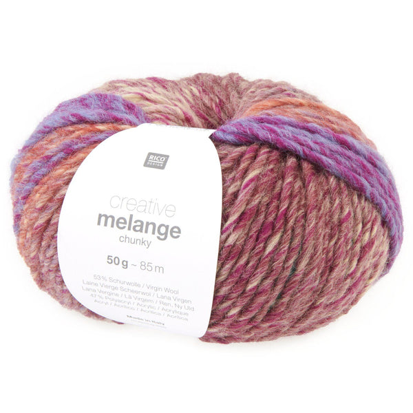 Rico Design Creative Melange chunky Wolle 50g 85m