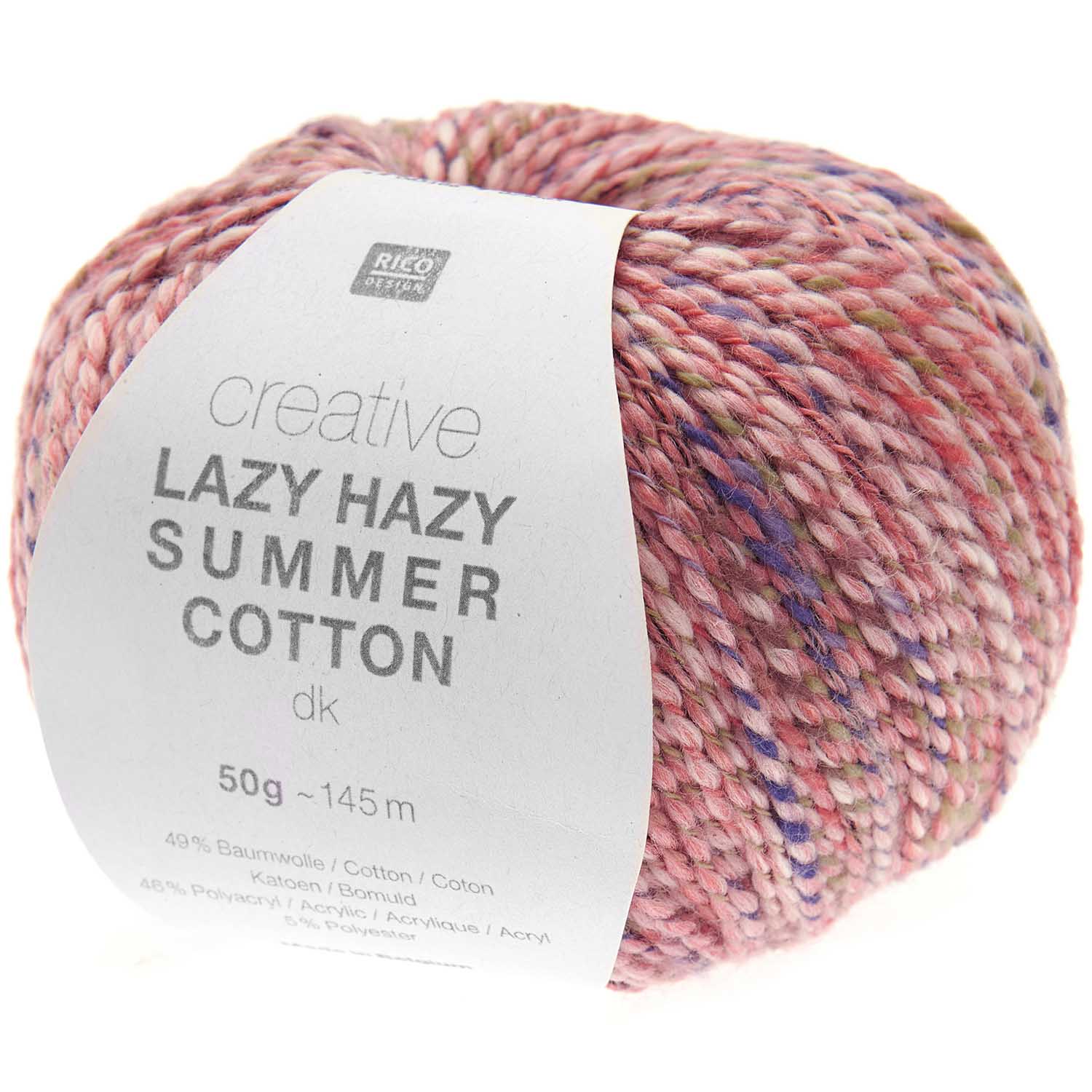 Creative Lazy Hazy Summer Cotton DK Wolle 50g 145m
