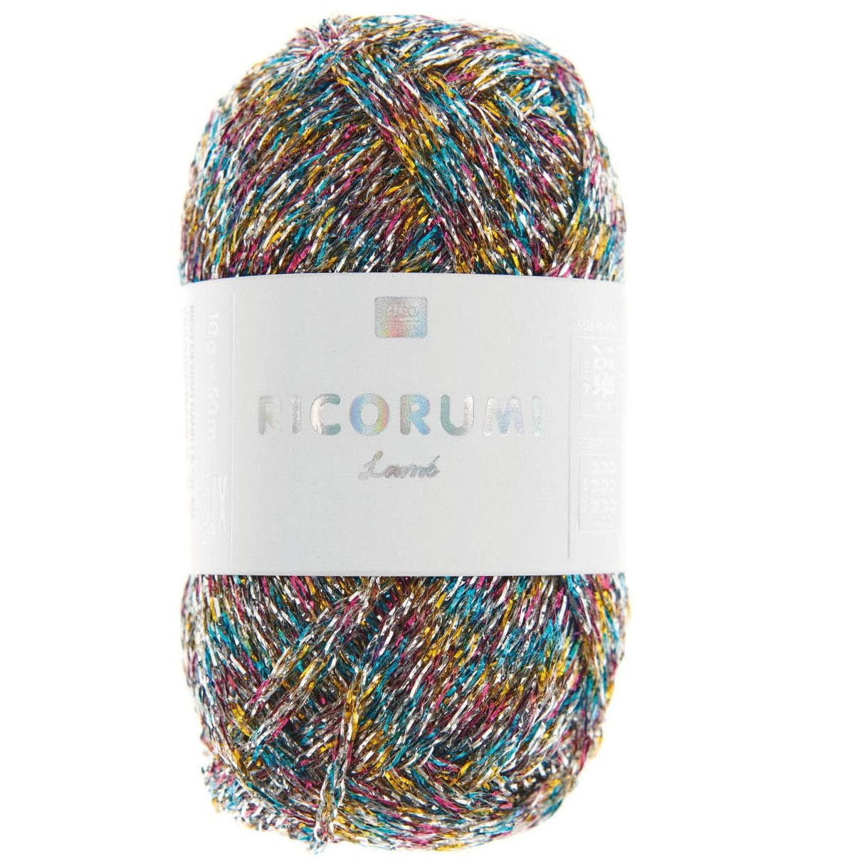 Creative Ricorumi Lame DK Häkelgarn metallic 10g 50m