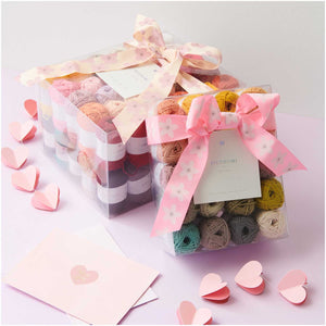 Ricorumi Baumwollgarn 20 Farben Set 100% Baumwolle á 25g / 57,5m 20 Knäuel