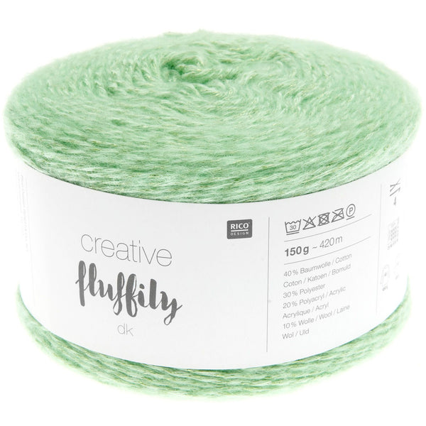 Rico Creative Fluffily DK Wolle Glitzergarn 150g / 420m