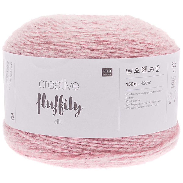 Rico Creative Fluffily DK Wolle Glitzergarn 150g / 420m